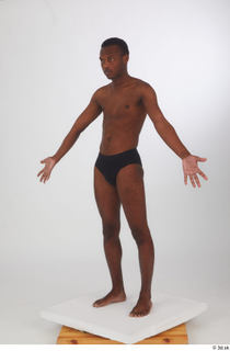 Kavan black briefs standing underwear whole body 0002.jpg